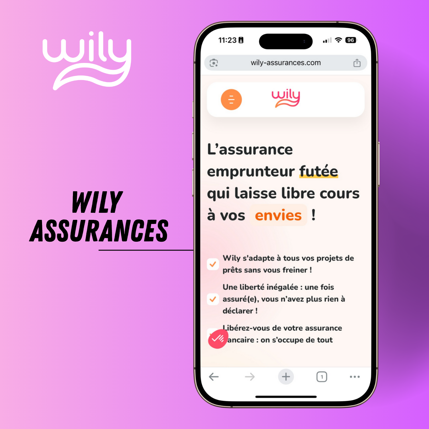 mock de notre dernière réalisation en Next.JS